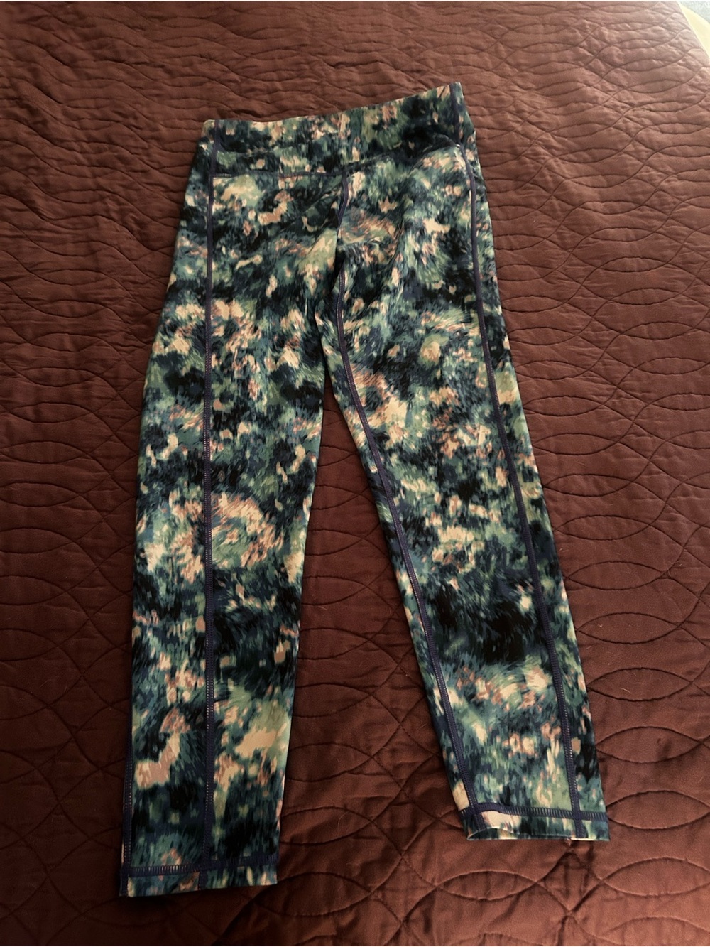 Women’s  Blue & Pink Active Leggings